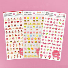 Load image into Gallery viewer, chocotto seal &quot;Spring&quot; mini sticker from Japan by GAIA
