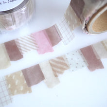 Load image into Gallery viewer, Die cut masking tape -Collage- from Japan by mind wave washi tape

