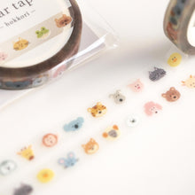 Carica l&#39;immagine nel visualizzatore di Gallery, Clear tape -hokkori animal- by mind wave from Japan
