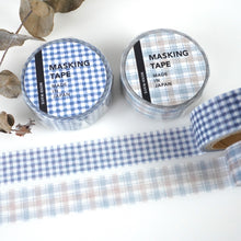 Carica l&#39;immagine nel visualizzatore di Gallery, Masking tape&quot;plaid15&quot; washi tape from Japan by mind wave
