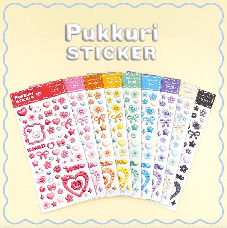 Pukkuri STICKER from Japan by GAIA