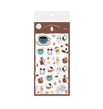 Lade das Bild in den Galerie-Viewer, TOCOROCOMUGI Clear Seal Sheet sticker from Japan by Furukawashiko
