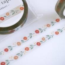 Carica l&#39;immagine nel visualizzatore di Gallery, Clear tape -hokkori hana(flower)- by mind wave from Japan
