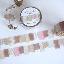 Load image into Gallery viewer, Die cut masking tape -Collage- from Japan by mind wave washi tape
