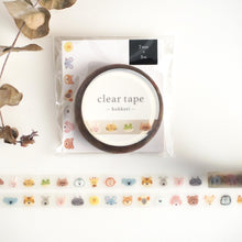 Carica l&#39;immagine nel visualizzatore di Gallery, Clear tape -hokkori animal- by mind wave from Japan
