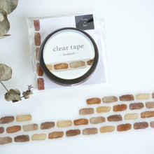 Carica l&#39;immagine nel visualizzatore di Gallery, Clear tape -hokkori renga(Bricks)- by mind wave from Japan
