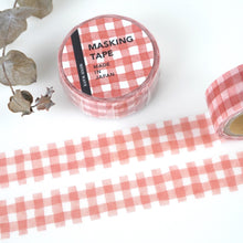 Carica l&#39;immagine nel visualizzatore di Gallery, Masking tape&quot;plaid14&quot; washi tape from Japan by mind wave
