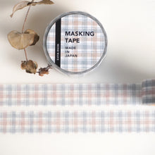 Carica l&#39;immagine nel visualizzatore di Gallery, Masking tape&quot;plaid17&quot; washi tape from Japan by mind wave
