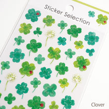 Load image into Gallery viewer, Sticker Selection &quot;Clover &amp; Washi/Clover&quot; from Japan&lt;GAIA&gt;
