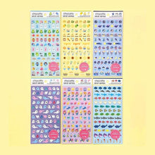 Load image into Gallery viewer, chocotto seal &quot;2025 Summer&quot;mini sticker from Japan by GAIA
