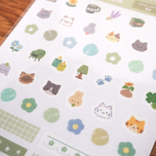 Load image into Gallery viewer, Masking Die Cut sticker -Yuru Illustrations-
