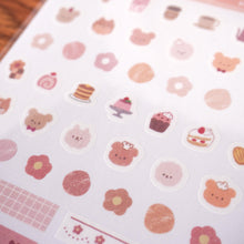 Load image into Gallery viewer, Masking Die Cut sticker -Yuru Illustrations-
