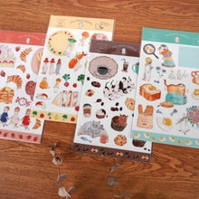 Charger l&#39;image dans la galerie, TOCOROCOMUGI Masking Sheet sticker from Japan by Furukawashiko
