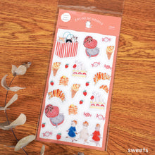 Lade das Bild in den Galerie-Viewer, TOCOROCOMUGI Clear Seal Sheet sticker from Japan by Furukawashiko
