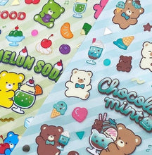 Carica l&#39;immagine nel visualizzatore di Gallery, Sticker Selection &quot;Melon soda/Chocolate mint&quot; from Japan&lt;GAIA&gt;
