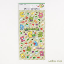 Carica l&#39;immagine nel visualizzatore di Gallery, Sticker Selection &quot;Melon soda/Chocolate mint&quot; from Japan&lt;GAIA&gt;

