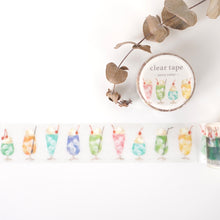 Carica l&#39;immagine nel visualizzatore di Gallery, Summer Clear Tape -Juicy color- cream soda by mind wave from Japan
