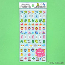 Load image into Gallery viewer, chocotto seal &quot;2025 Summer&quot;mini sticker from Japan by GAIA
