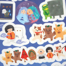 Charger l'image dans la galerie, Collection seal "Ghost" Sheet sticker from Japan
