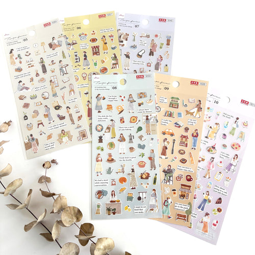 Temps favori Sticker2 from Japan DAISO
