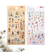 Carica l&#39;immagine nel visualizzatore di Gallery, Temps favori Sticker2 from Japan DAISO
