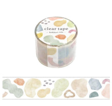 Load image into Gallery viewer, Clear Tape -hokkori life- Patterns by mind wave from Japan
