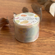 Load image into Gallery viewer, Clear Tape -hokkori life- Patterns by mind wave from Japan
