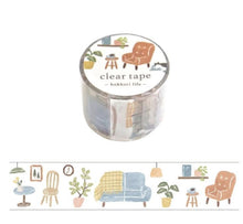 Load image into Gallery viewer, Clear Tape -hokkori life- Room by mind wave from Japan
