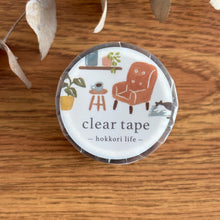 Load image into Gallery viewer, Clear Tape -hokkori life- Room by mind wave from Japan
