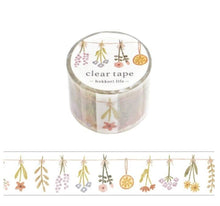 Load image into Gallery viewer, Clear Tape -hokkori life- Garland by mind wave from Japan
