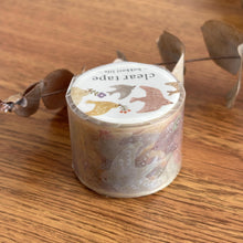 Load image into Gallery viewer, Clear Tape -hokkori life- Bard by mind wave from Japan
