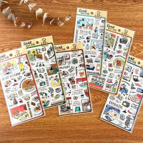 Snap The Day Sticker from Japan by mind wave