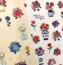 Carica l&#39;immagine nel visualizzatore di Gallery, Sticker Selection &quot;Flower vase&quot; from Japan&lt;GAIA&gt;
