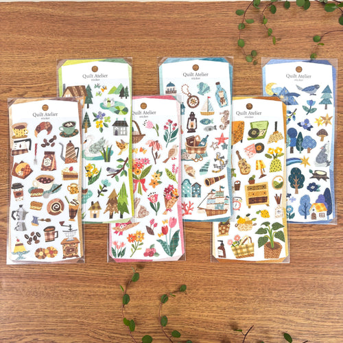 Quilt Atelier sticker from Japan by mind wave