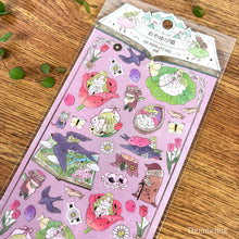 Lade das Bild in den Galerie-Viewer, MONOGATARI seal from Japan by Kamio Japan washi sticker
