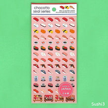 Carica l&#39;immagine nel visualizzatore di Gallery, chocotto seal &quot;Japanese food&quot; mini sticker from Japan&lt;GAIA&gt;
