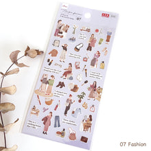 Carica l&#39;immagine nel visualizzatore di Gallery, Temps favori Sticker2 from Japan DAISO
