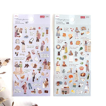 Carica l&#39;immagine nel visualizzatore di Gallery, Temps favori Sticker2 from Japan DAISO
