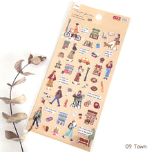 Carica l&#39;immagine nel visualizzatore di Gallery, Temps favori Sticker2 from Japan DAISO
