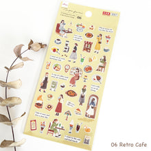 Carica l&#39;immagine nel visualizzatore di Gallery, Temps favori Sticker2 from Japan DAISO
