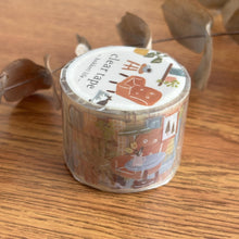 Load image into Gallery viewer, Clear Tape -hokkori life- Room by mind wave from Japan
