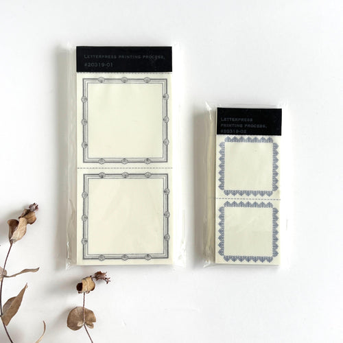 Label Book Small/Large By Classiky From Japan