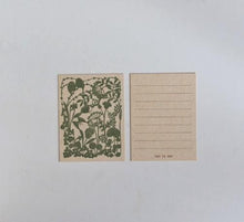 Lade das Bild in den Galerie-Viewer, Dots and Lines Letterpress Card (Roadside) By classiky From Japan
