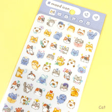 Load image into Gallery viewer, mood icon sticker from Japan by mind wave
