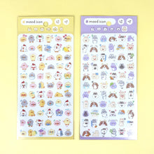 Load image into Gallery viewer, mood icon sticker from Japan by mind wave
