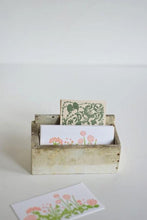 Lade das Bild in den Galerie-Viewer, Dots and Lines Letterpress Card (Little Garden) By classiky From Japan
