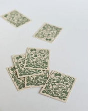 Lade das Bild in den Galerie-Viewer, Dots and Lines Letterpress Card (Roadside) By classiky From Japan
