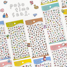 Load image into Gallery viewer, Poco time seal Clear sticker from Japan by mind wave
