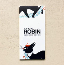 Load image into Gallery viewer, Black cat ROBIN Ippitsusen B (mini letter paper)
