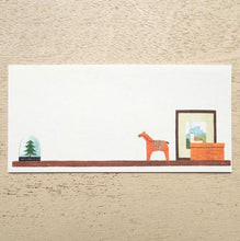 Load image into Gallery viewer, Mariko Fukuoka -Good Time- Ippitsusen (mini letter paper) cozyca products hyougensha
